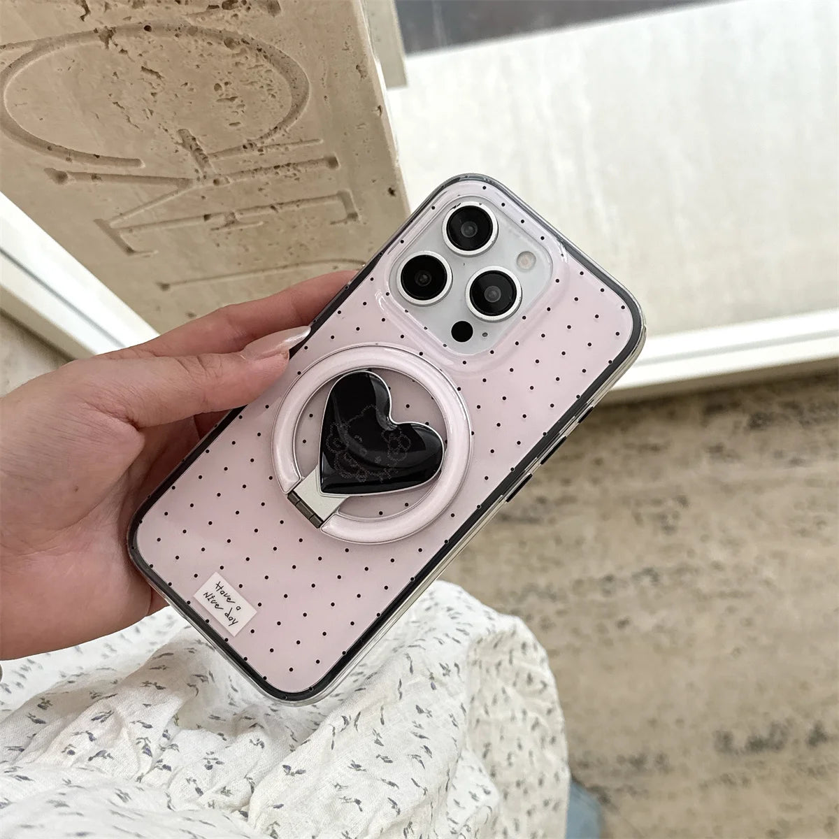 Simple Red Polka Dots Phone Case