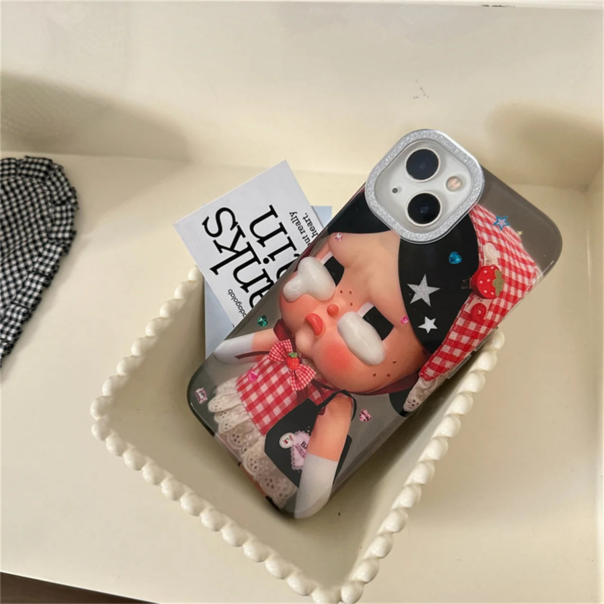 Funny Cartoon Cry Girl Phone Case