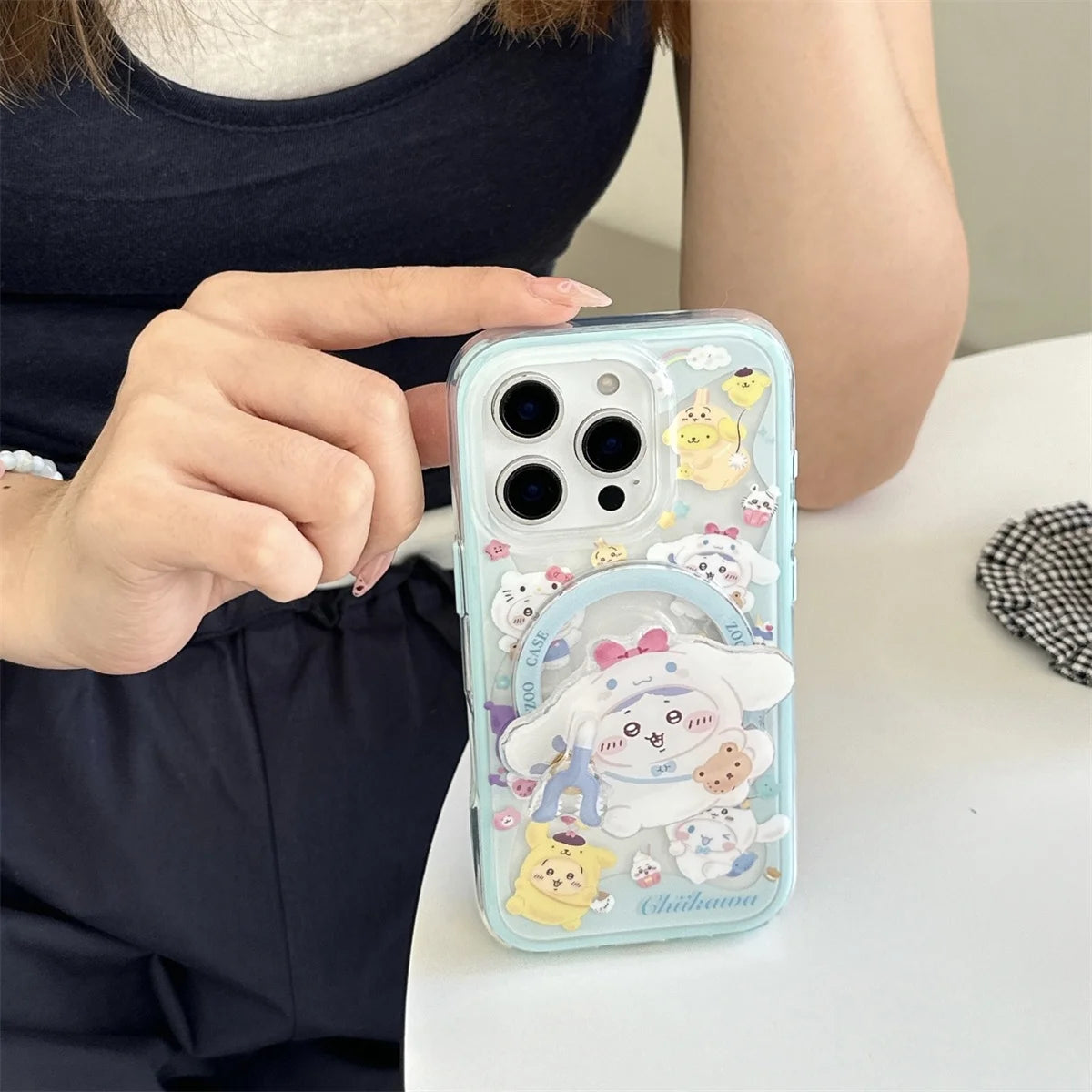 New Hello Kitty Lovely Cover Funda Luxury Cute Shockproof Phone Case