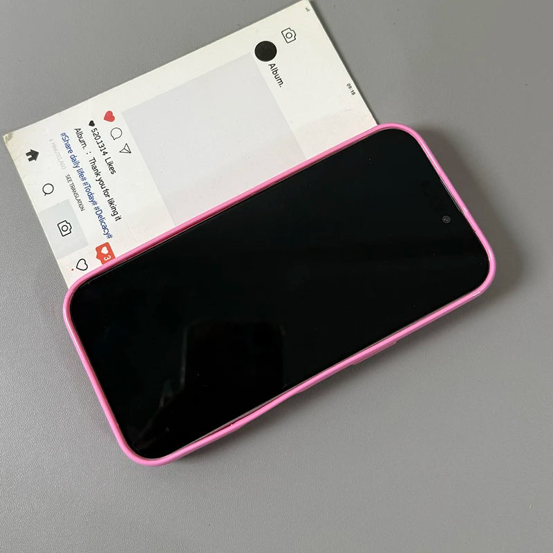 Fashion Ripple Texture Glossy Phone Case