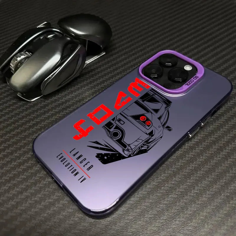 Drift Sports Car Anime Phone Case