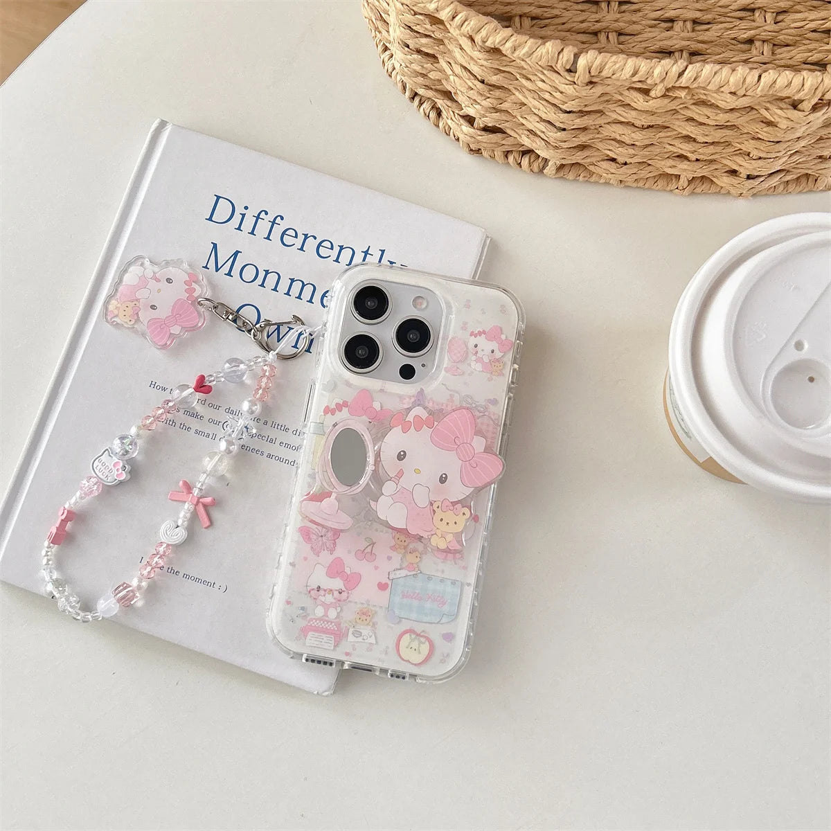 New HelloKitty INS Korean Cute Luxury Stylish Shockproof Phone Case For iPhone
