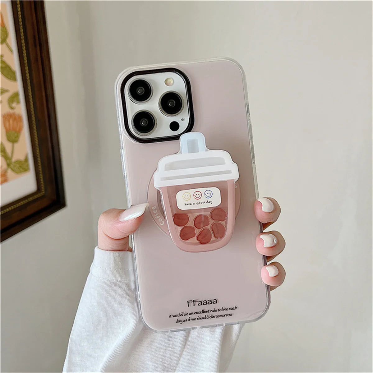 Simple Cute Magnetic Phone Case For iPhone