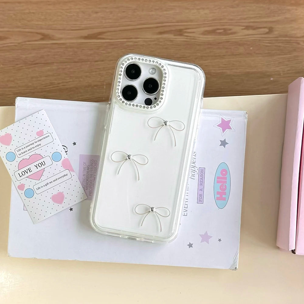 Luxury Bowknot Glitter Phone Case