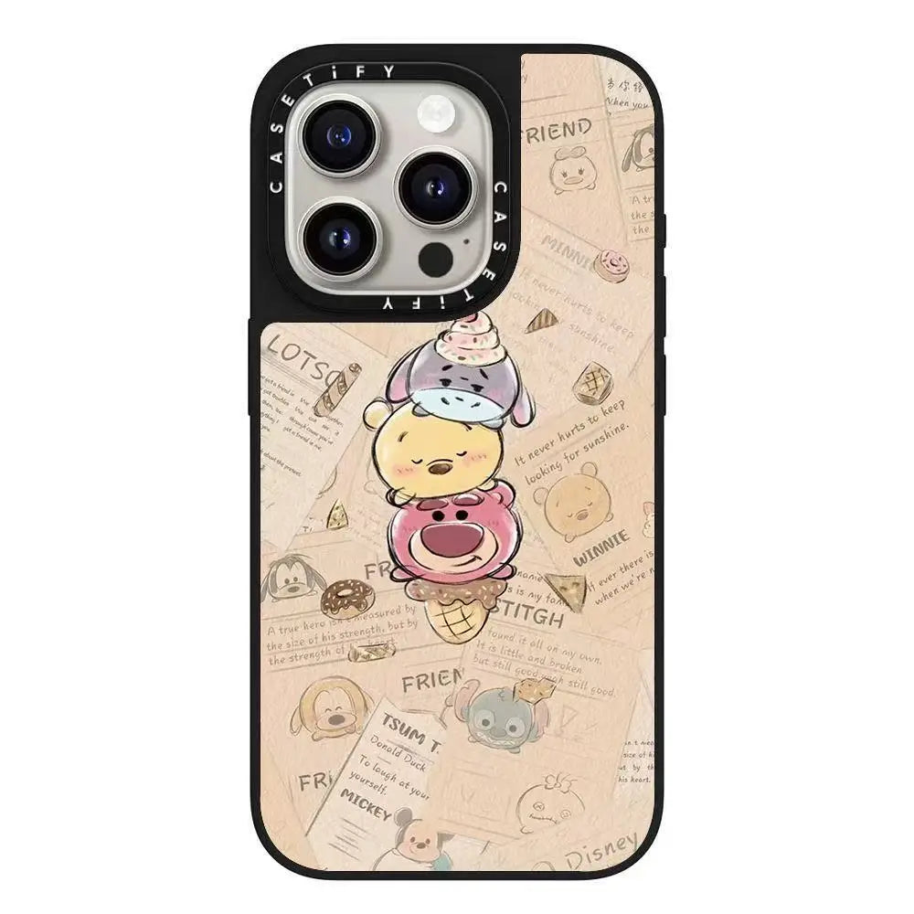 Cute Cartoon Pet Ice Cream Party Phone Case