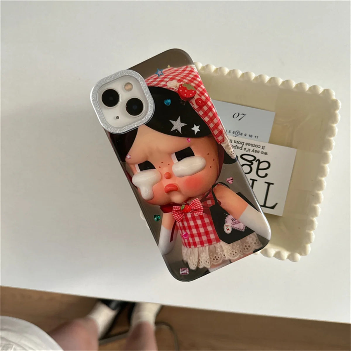 Funny Cartoon Cry Girl Phone Case