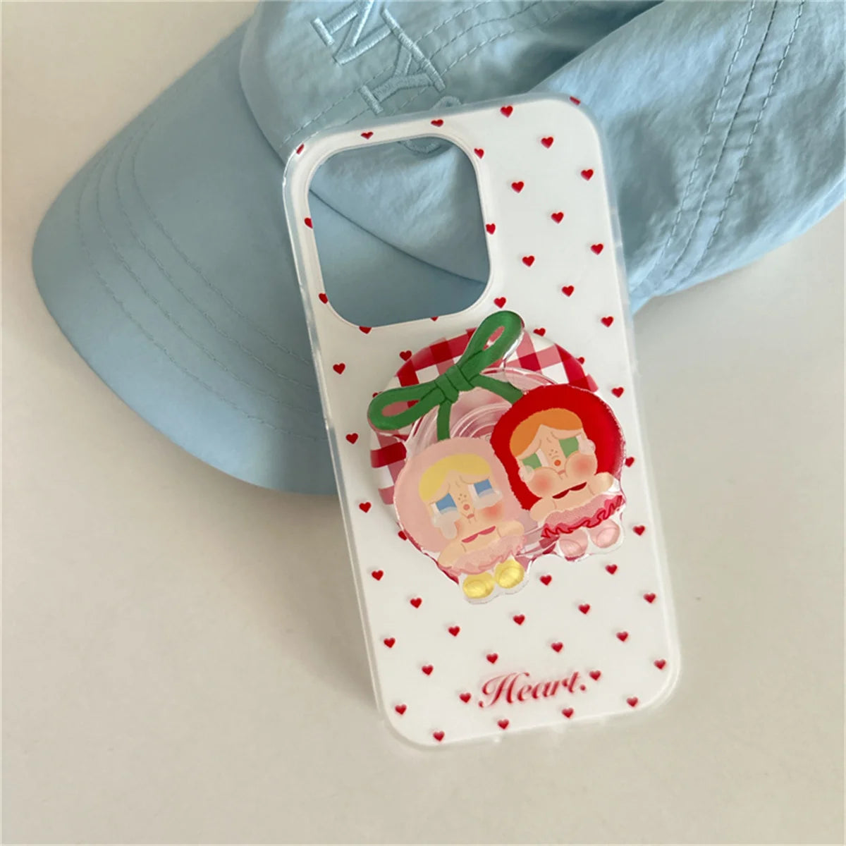 Fashion Cute Polka Dot Magnetic Phone Case
