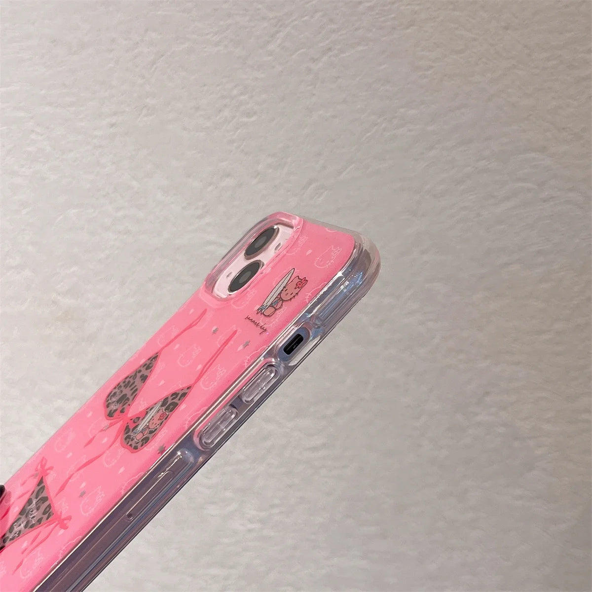 New Hello Kitty Cat Cute Korean Luxury Shockproof Phone Case