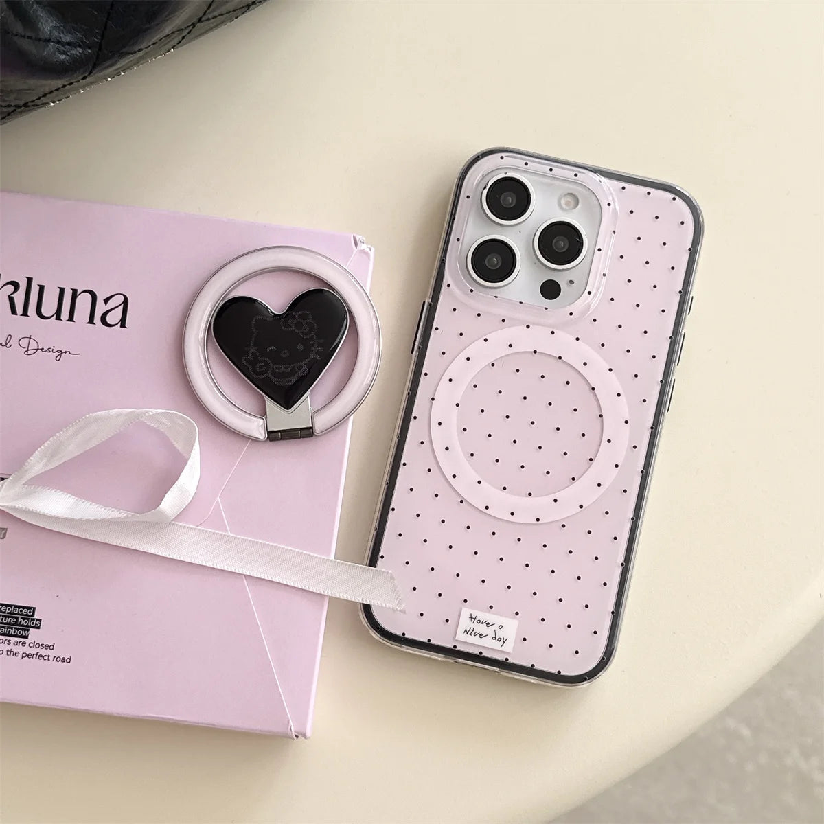 Simple Red Polka Dots Phone Case
