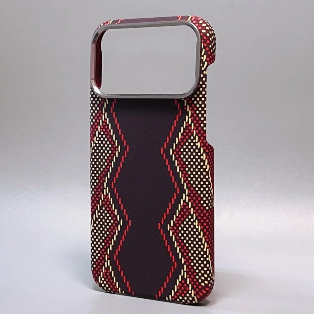High end Kevlar Magnetic Shockproof Case For iPhone
