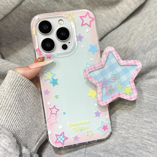 Hot Creative Cute Five Pointed Star Phone Case