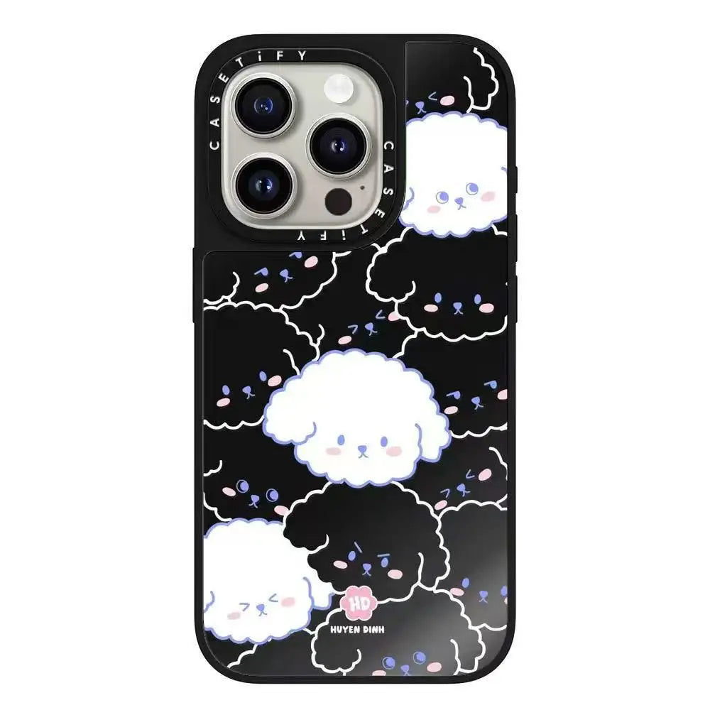Glitter Shiny Design Durable Protective Cover Mirror Phone Case