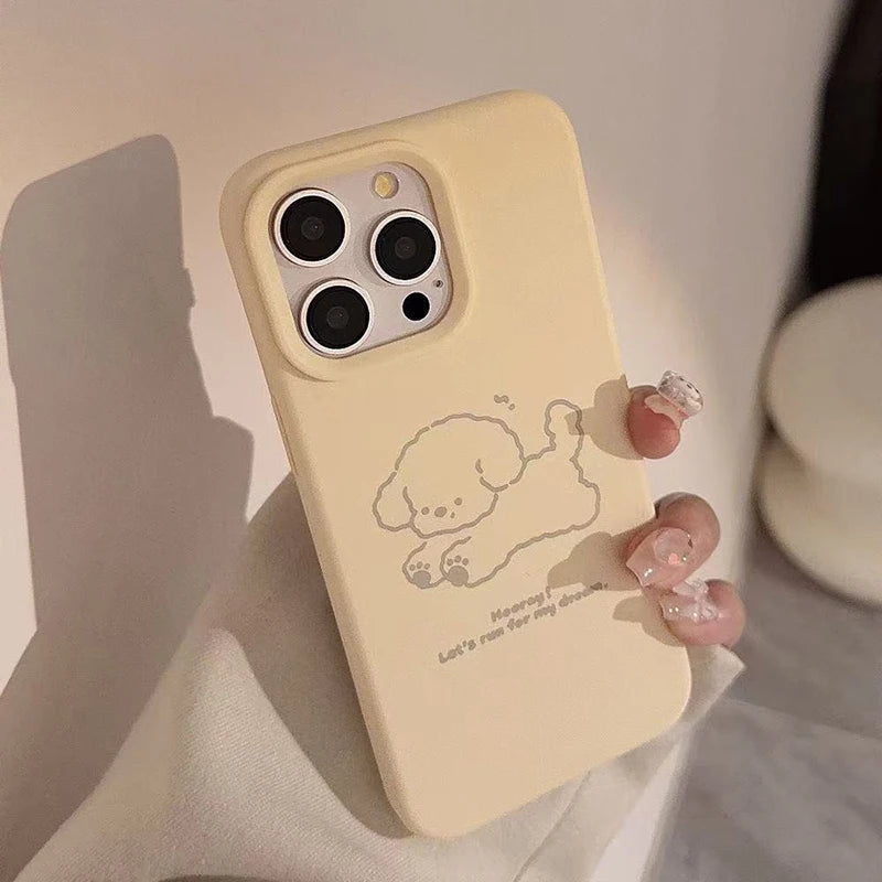 Happy Cute Kitten Puppy Compatible Phone Case