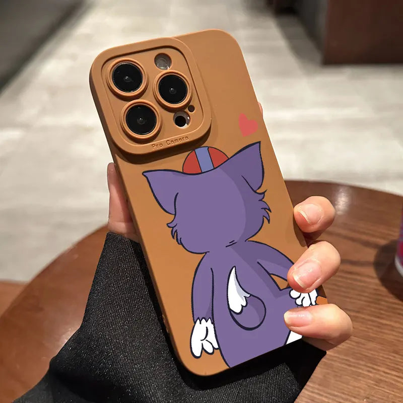 NEW Tom And Jerry Cute Phone Case For iPhone