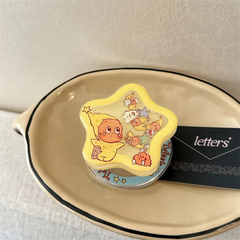 Kawaii Cartoon Star Baby Magnetic Phone Case For iPhone