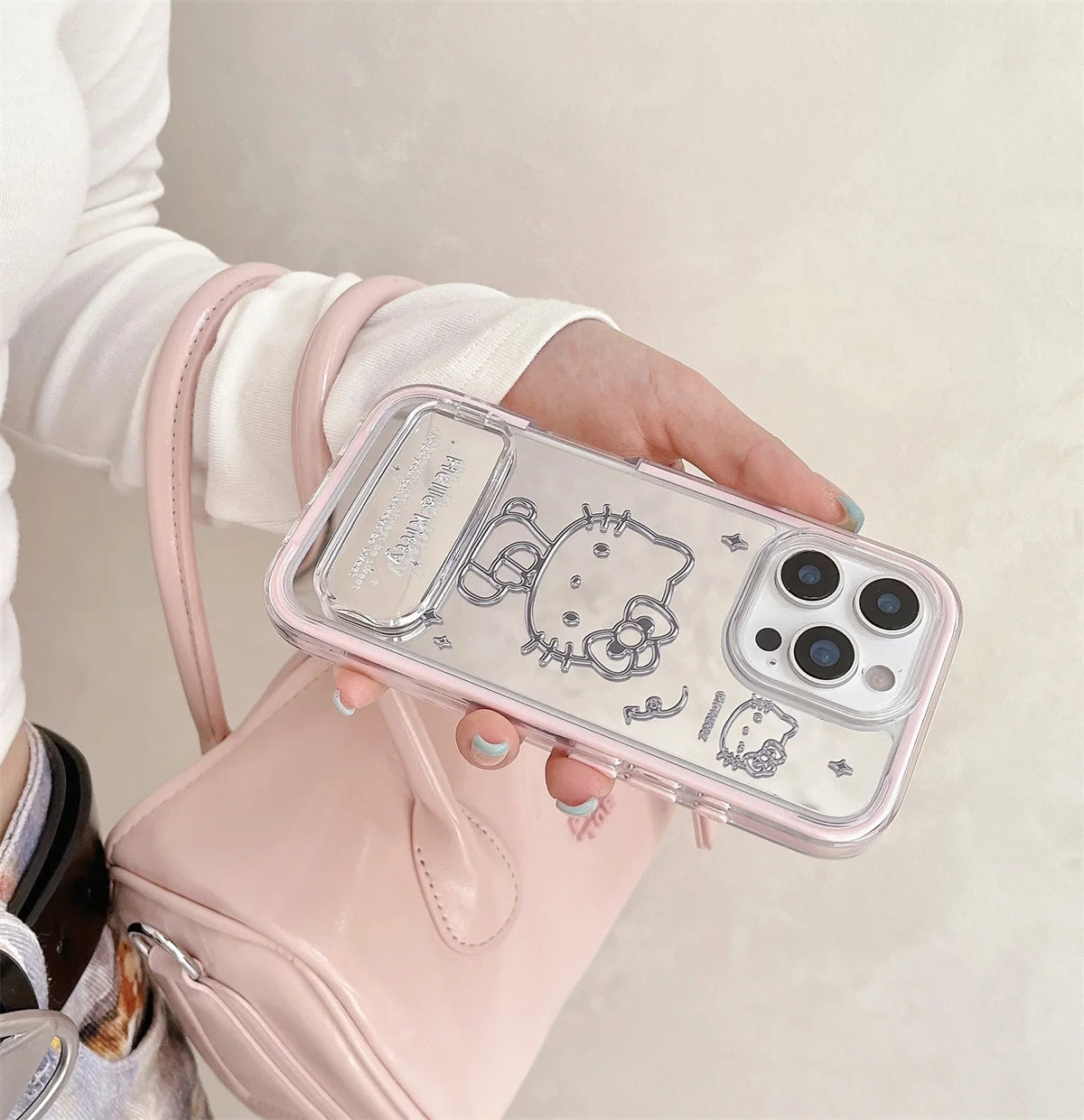 New Hello Kitty Mirror Phone Case