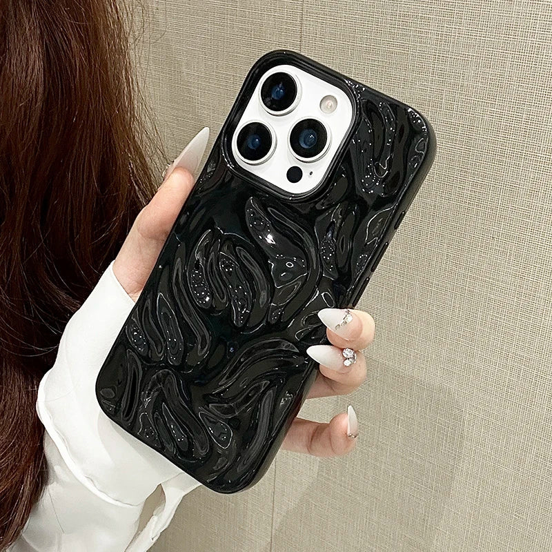 Rose Meteorite Pattern Texture Phone Case