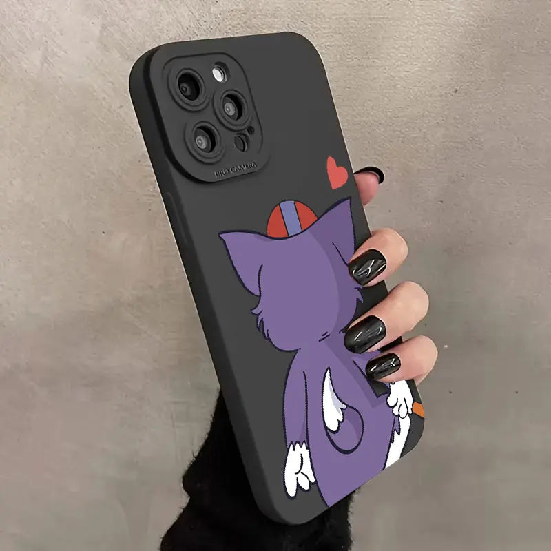 NEW Tom And Jerry Cute Phone Case For iPhone