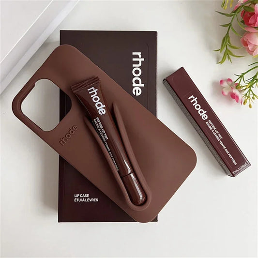 Full Set Rhode With Lip Gloss and Box For iPhone
