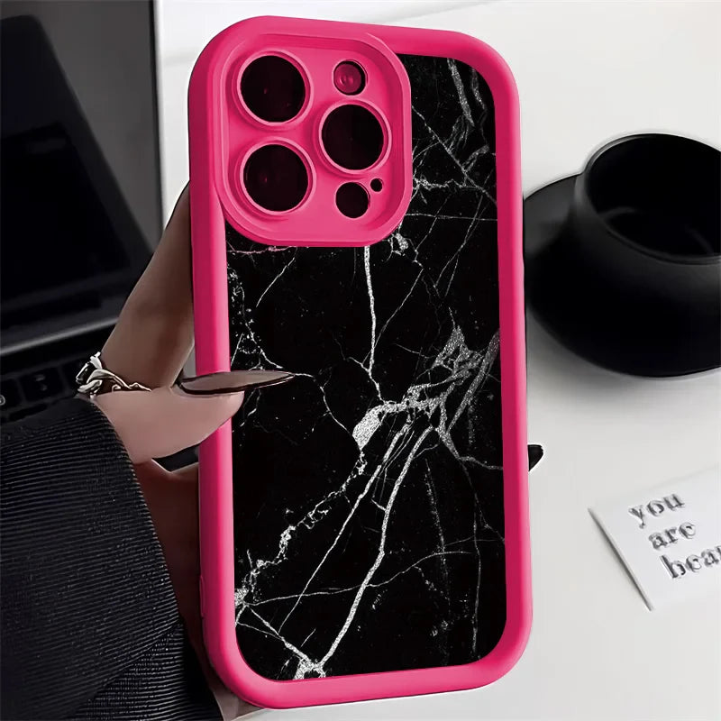 Fashion Marble Soft Silicone Phone Case