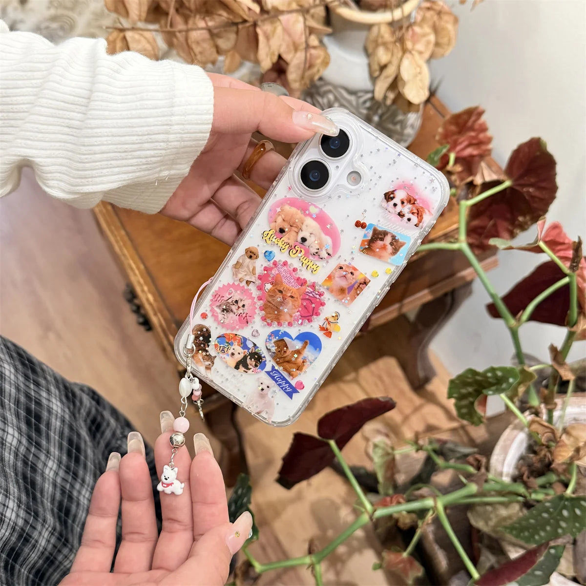 Cute Animals Puppies And Kittens Phone Case
