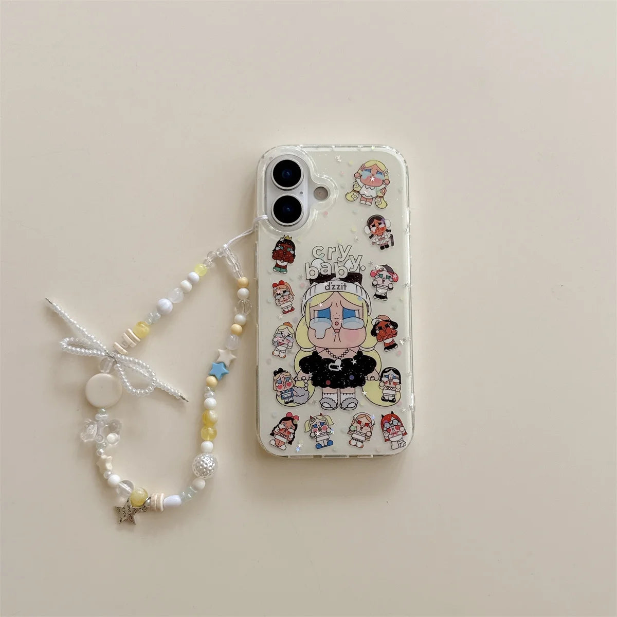 Korean Glitter Cute Cartoon Phone Case For iPhone