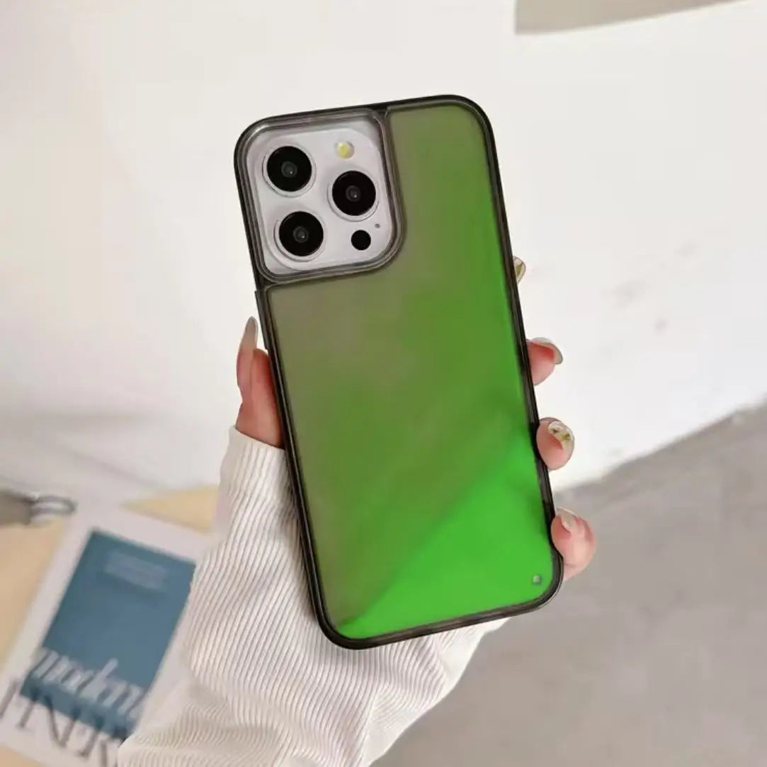 Color Luminous Quicksand Phone Case