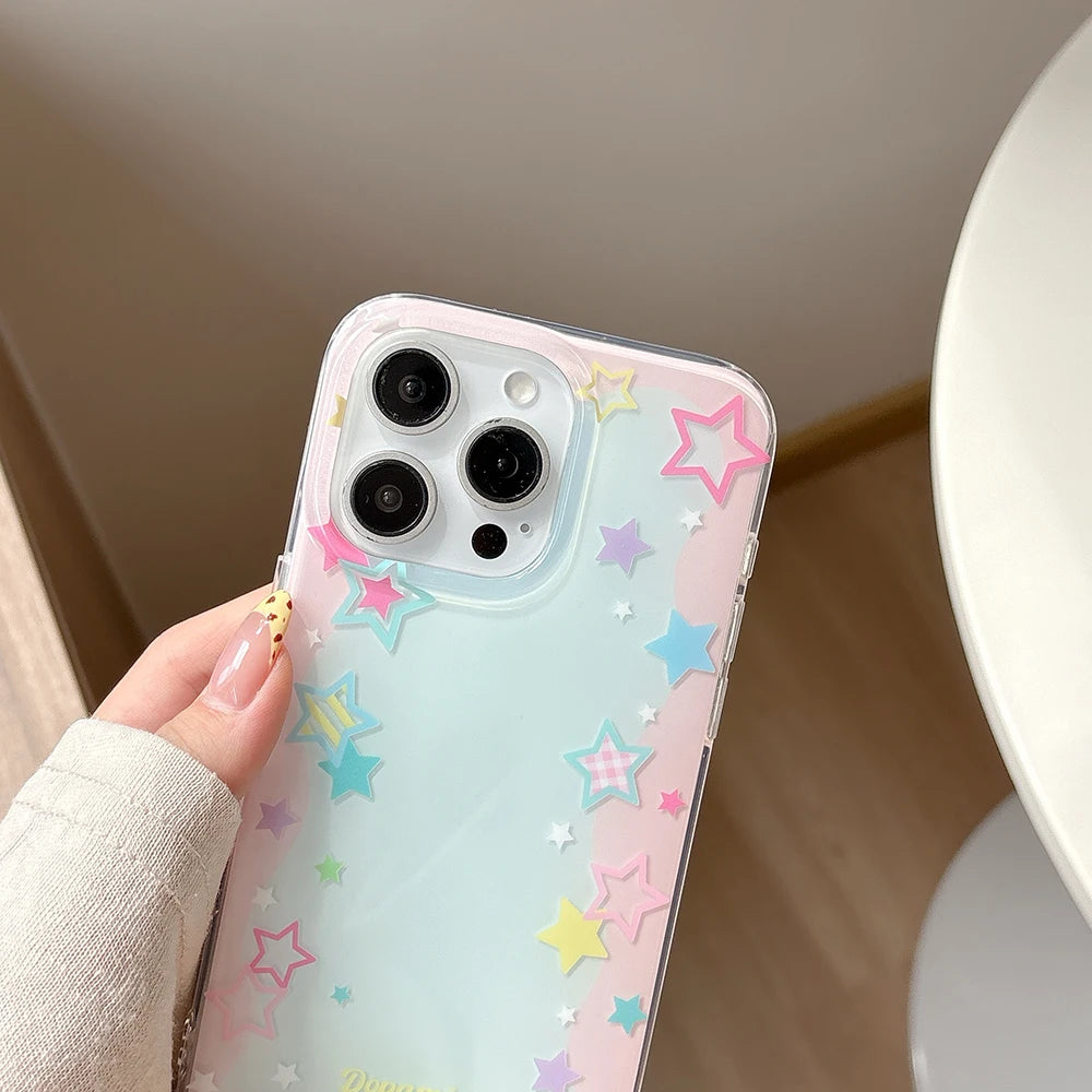 Hot Creative Cute Five Pointed Star Phone Case