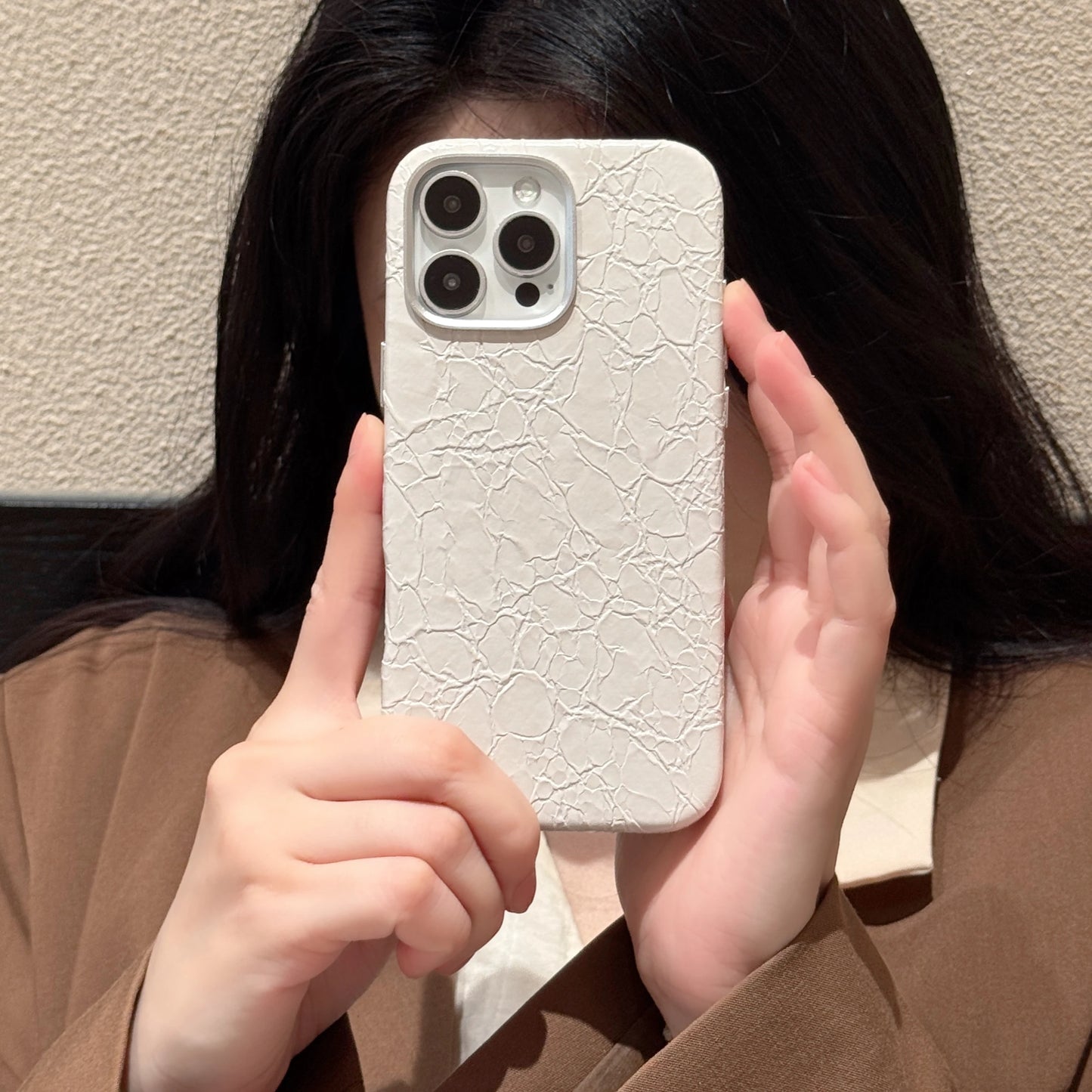 Luxury Leather Texture Magnetic Phone Case