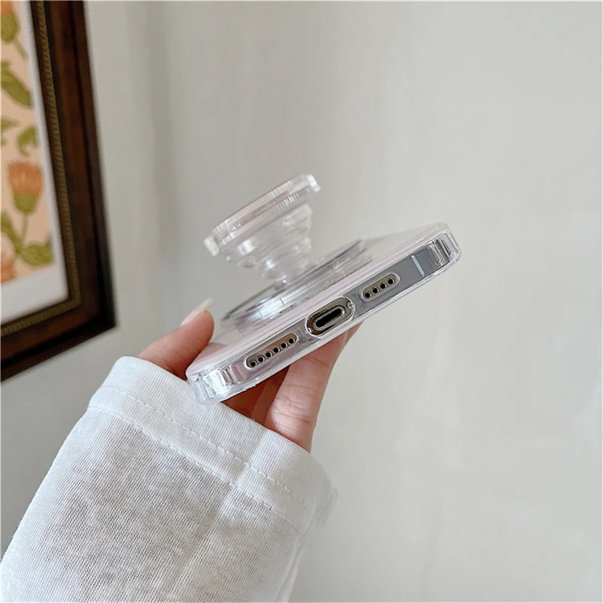 Simple Cute Magnetic Phone Case For iPhone