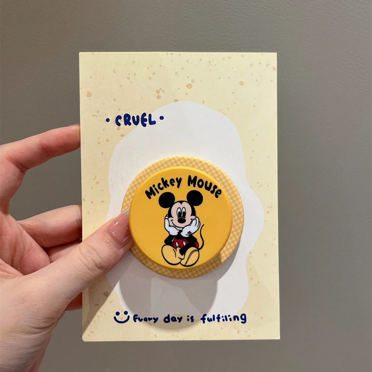 New Cute Cartoon Mouse Stand Magnetic Attraction Phone Case