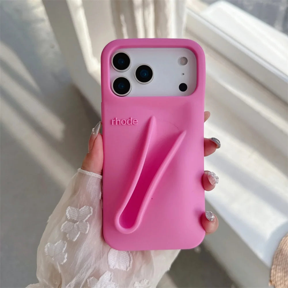 Rhode Soft Silicone Phone Case For iPhone