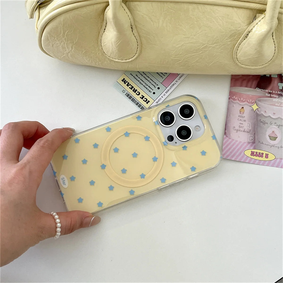 Lovely Star Magnetic Phone Case