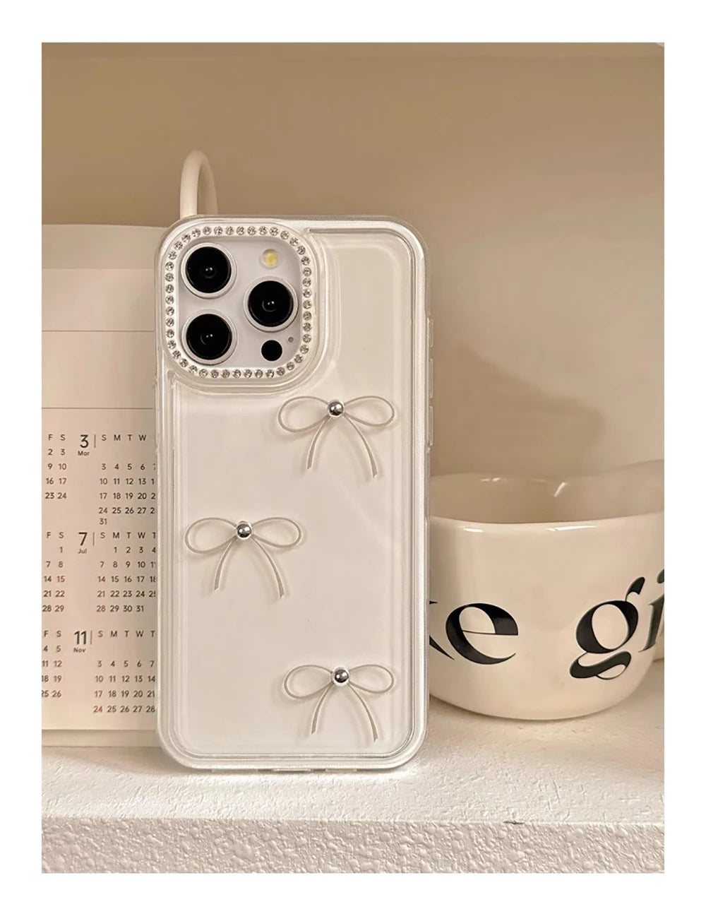 Luxury Bowknot Glitter Phone Case