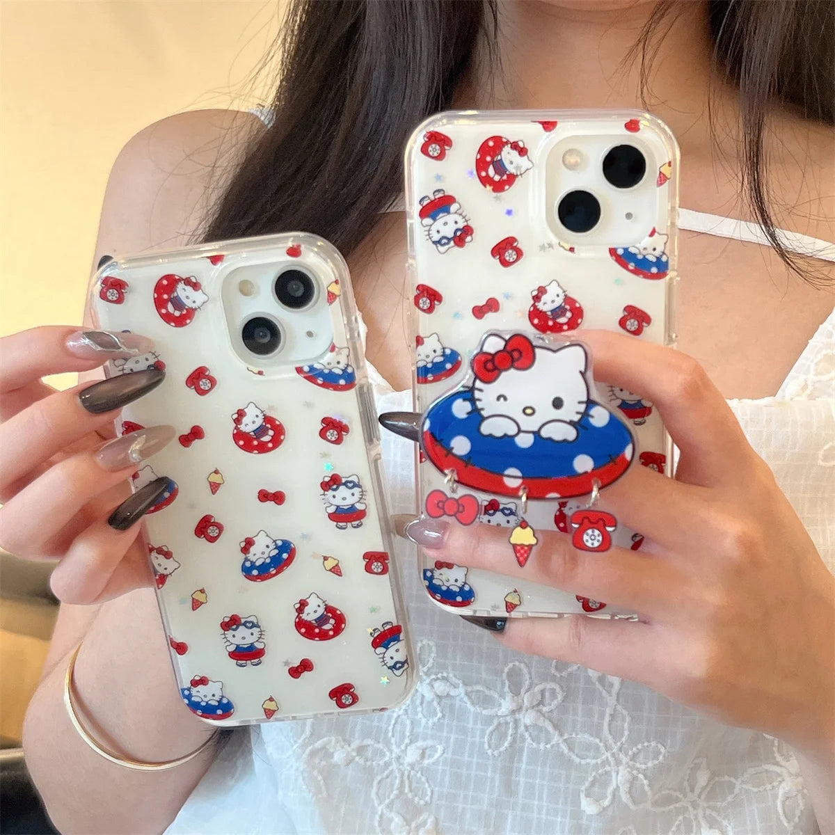 New Hello Kitty Cat Cute Shockproof Phone Case