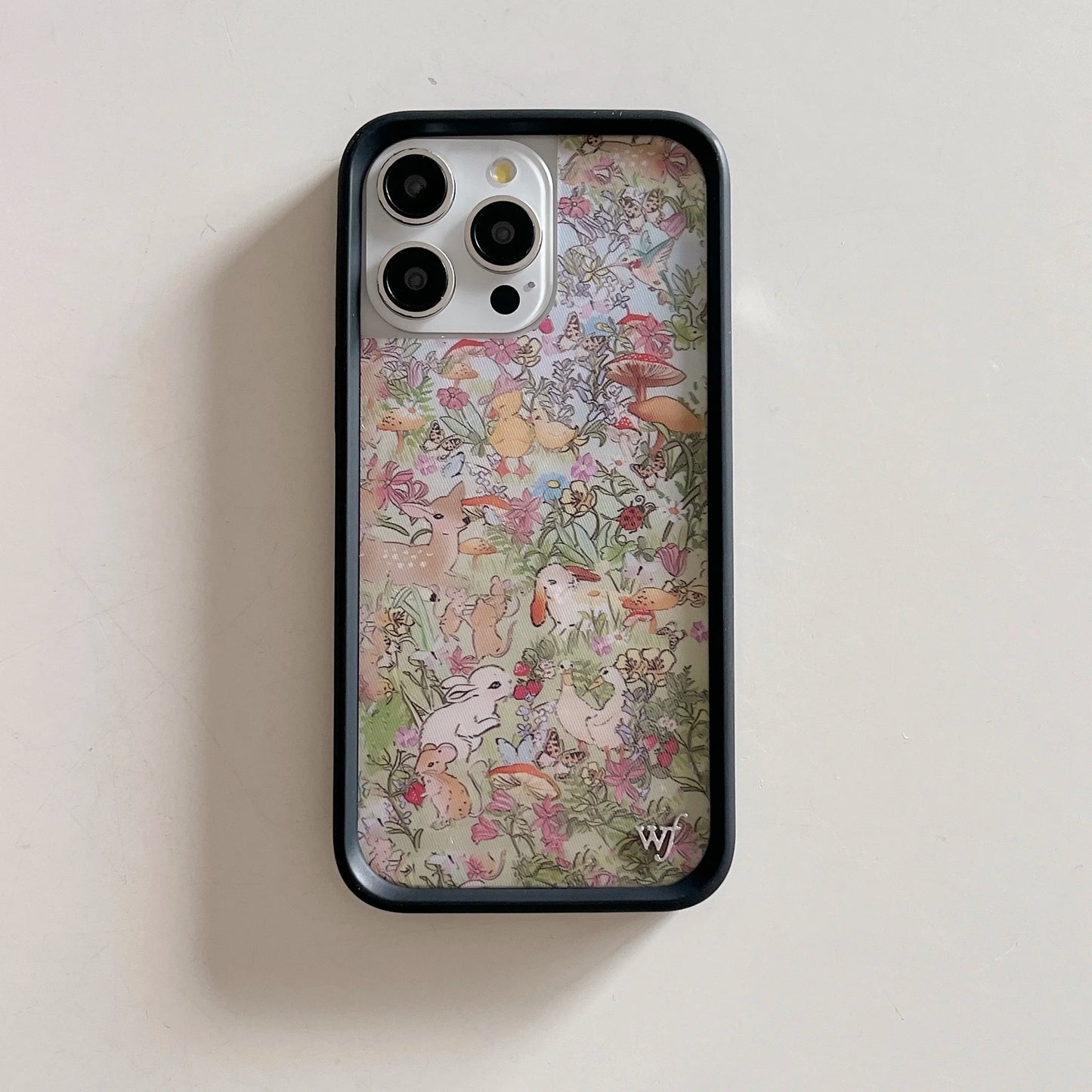 Wildflower Girls Bow High Heels Phone Case