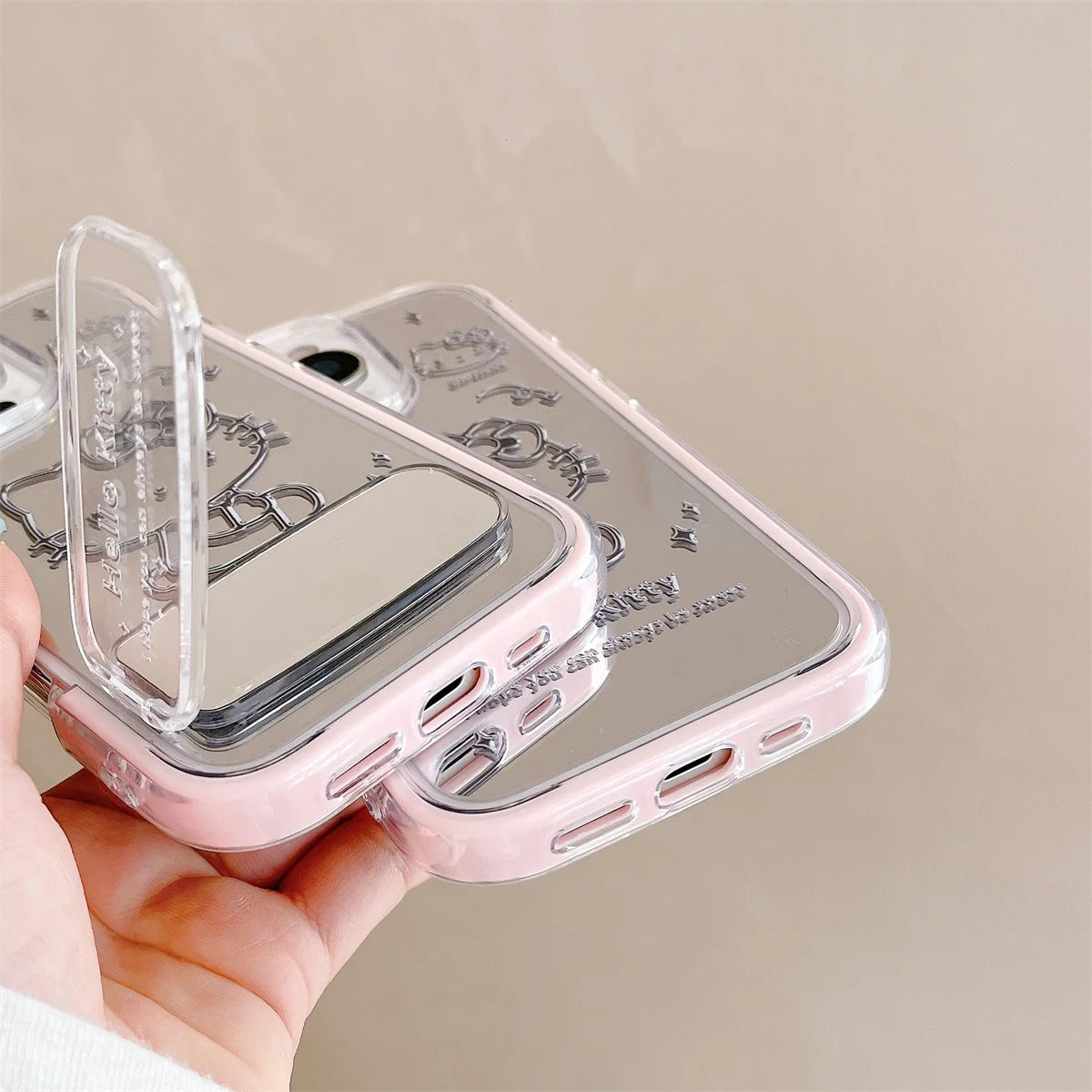 New Hello Kitty Mirror Phone Case