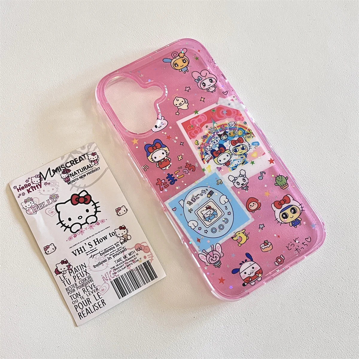 Cute Kitty Cat Tamagotone Pendant Phone Case