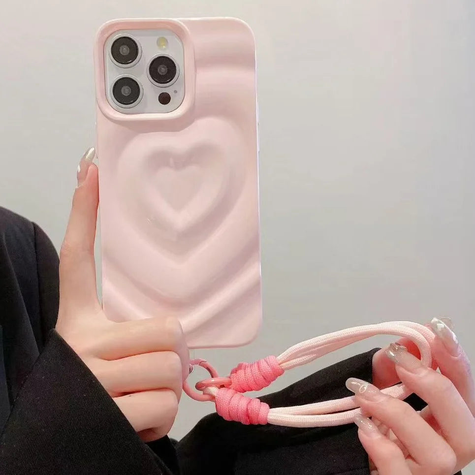 Cartoon Animals Litchi Pattern Phone Case For iPhone