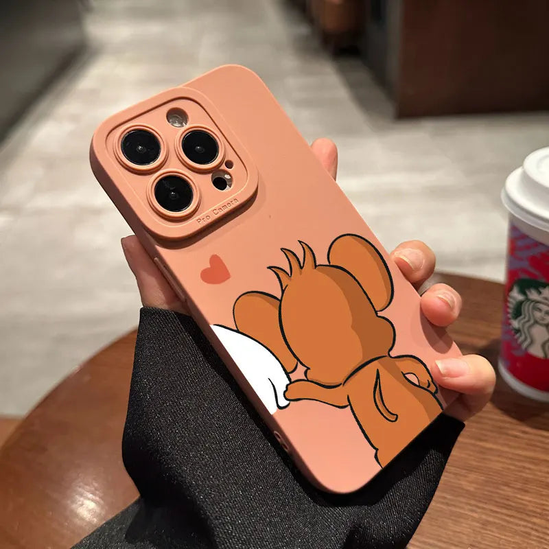 NEW Tom And Jerry Cute Phone Case For iPhone