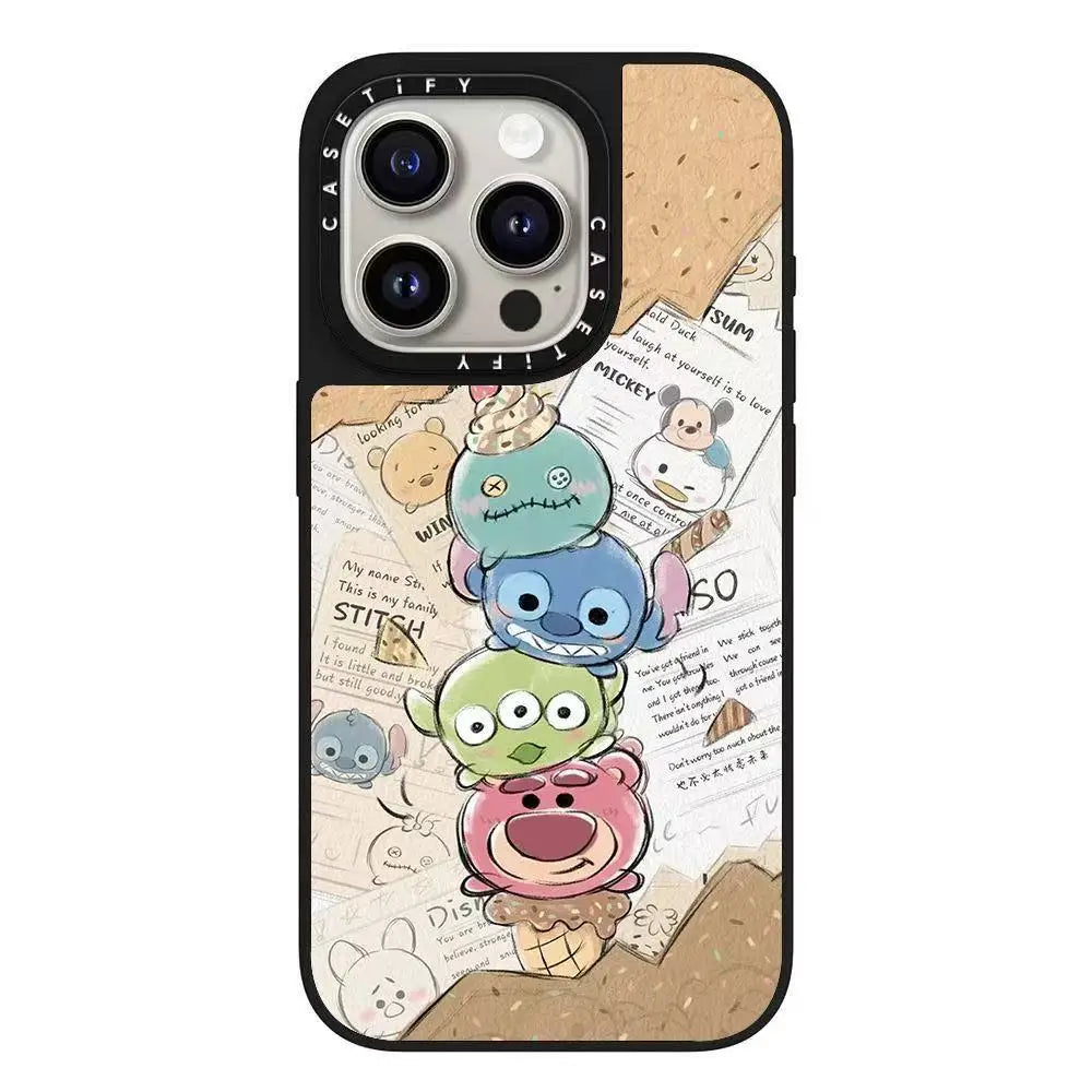 Cute Cartoon Pet Ice Cream Party Phone Case