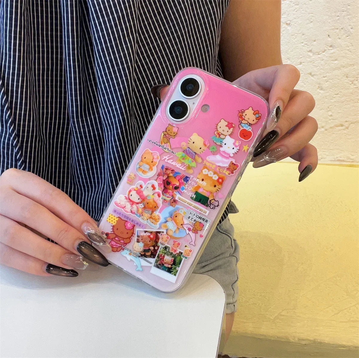 New Hello Kitty Shockproof Luxury Stylish Cute Phone Case