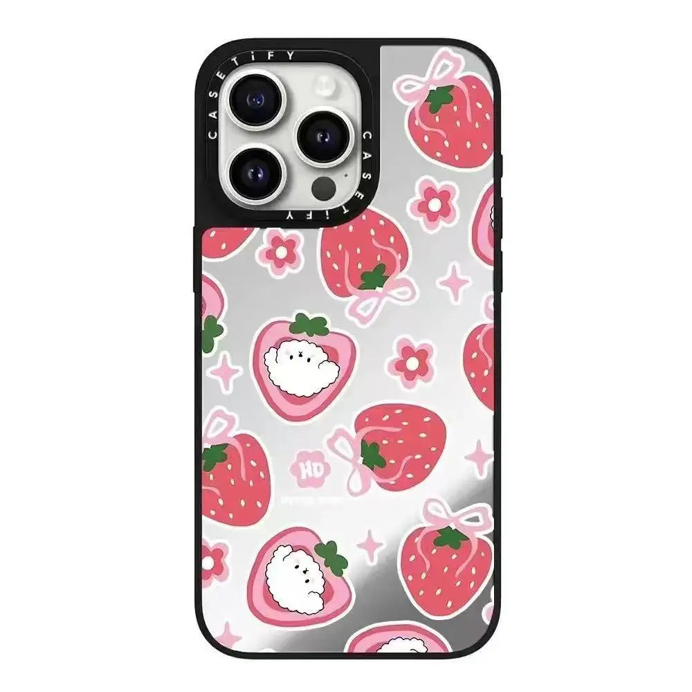 Glitter Shiny Design Durable Protective Cover Mirror Phone Case