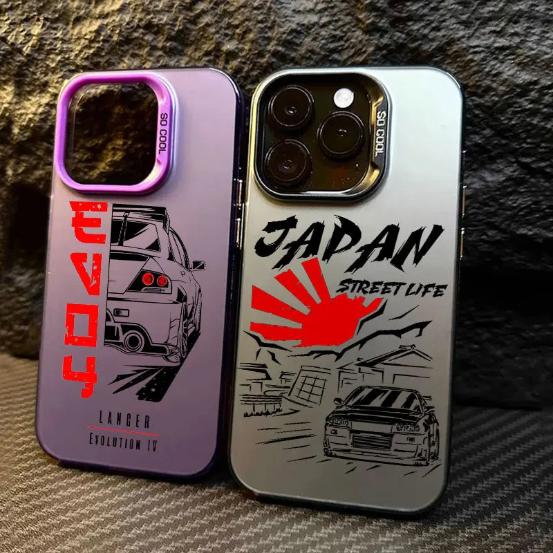Drift Sports Car Anime Phone Case