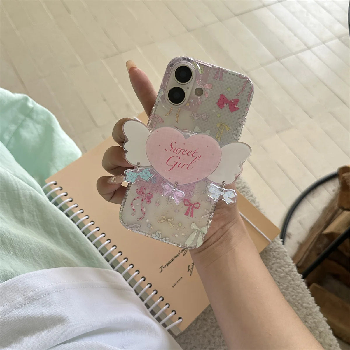 New Hello Kitty Lovely Cover Funda Phone Case