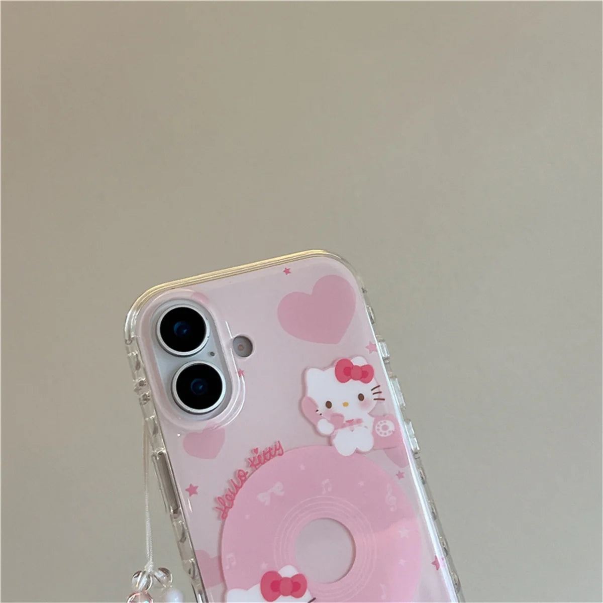 Fashion Cute Pink Kitty Cat Phone Case For iPhone