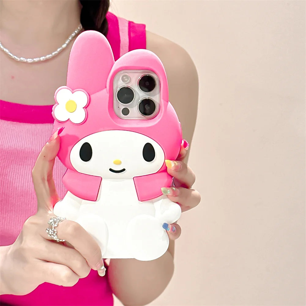 Cute 3D Cartoon My Melody Phone Case