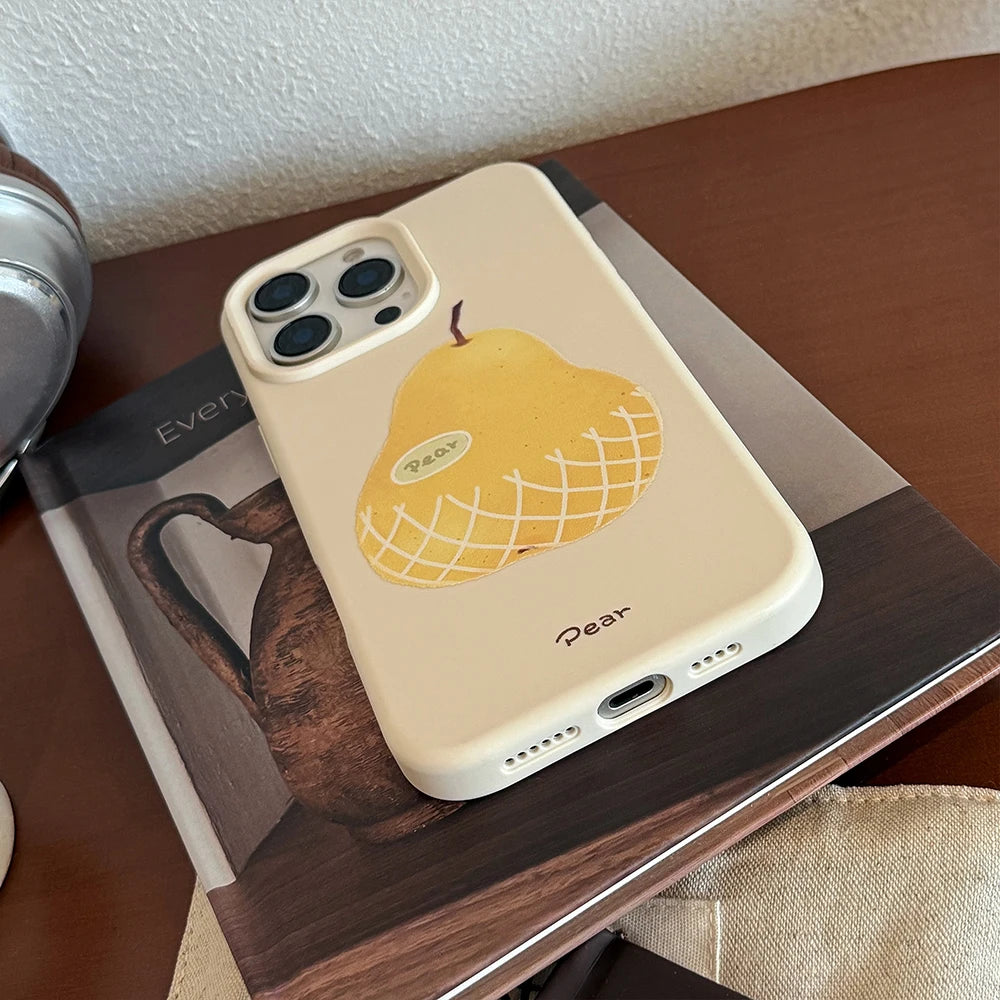 Fruit Pear Simple Cute Phone Case