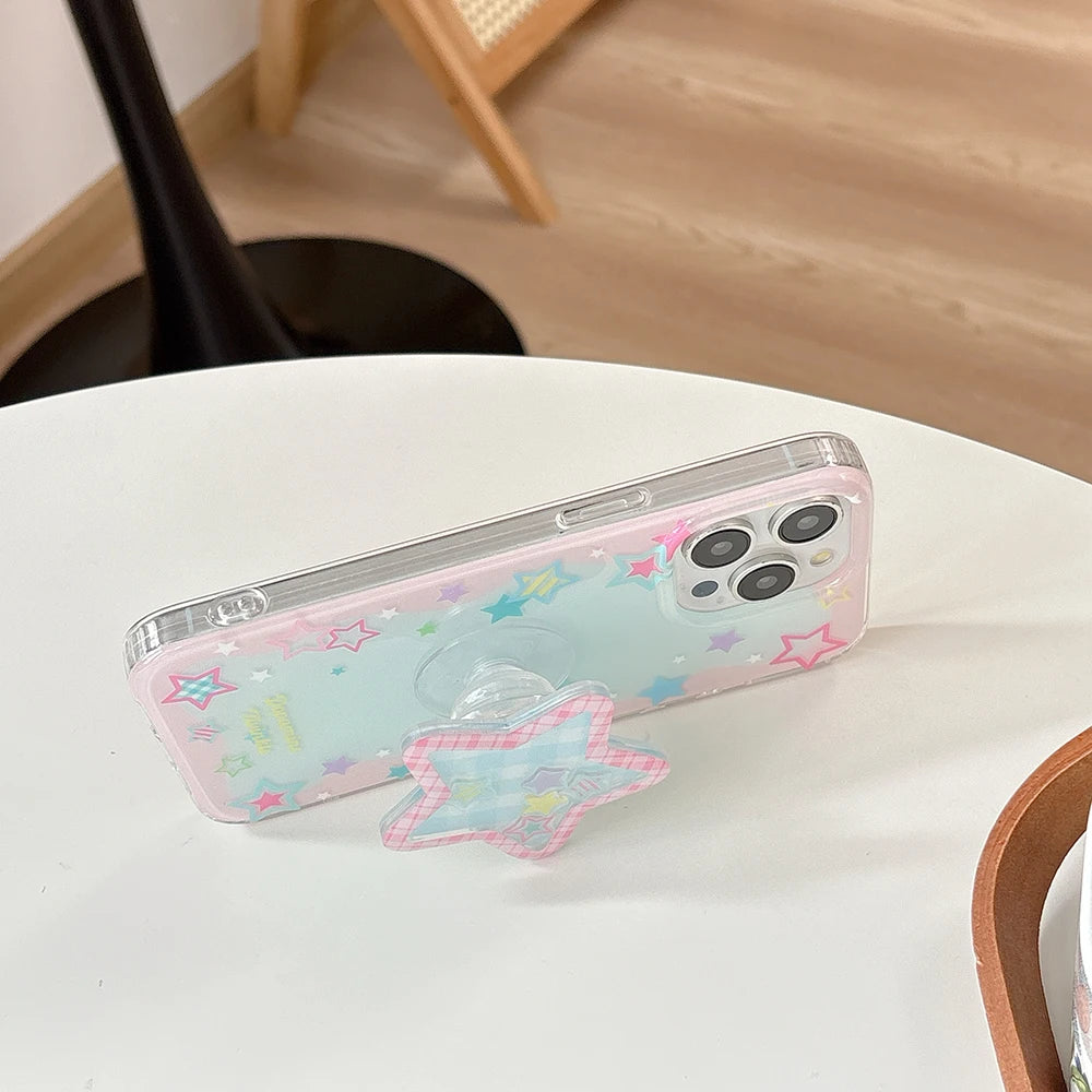 Hot Creative Cute Five Pointed Star Phone Case