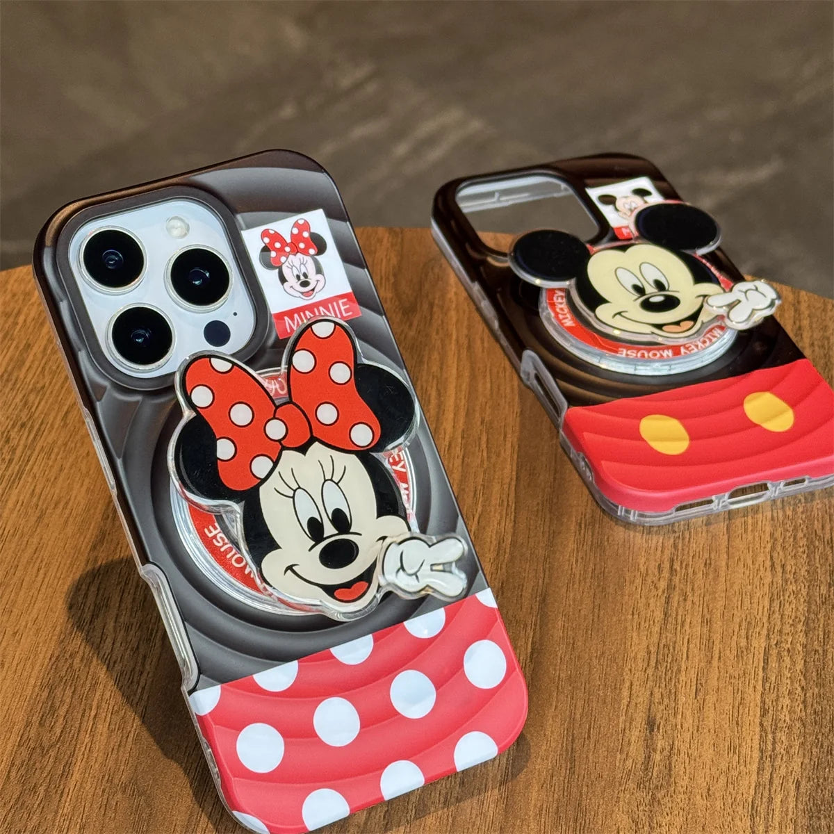 Mickey And Minnie Clothing Magnetic Phone Case